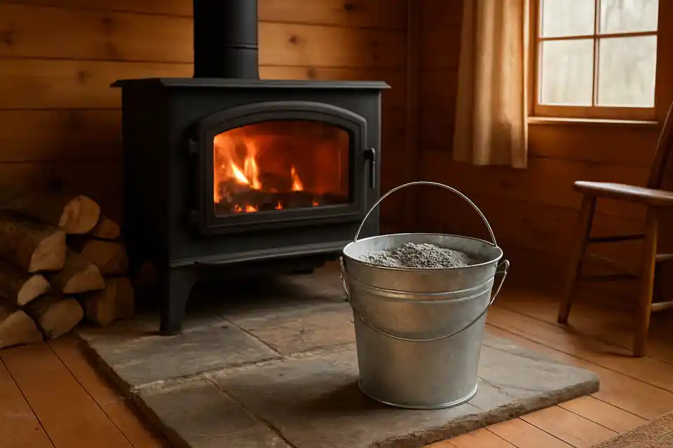 Photo related to ash bucket cooling time