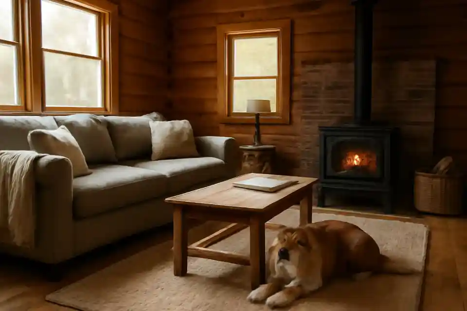 Photo related to dust and pet dander cabin